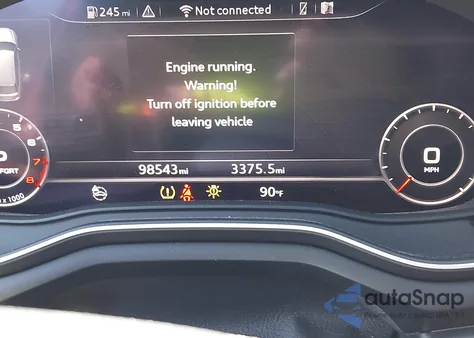 2017 Audi A4 Allroad 2.0T Premium z USA, uszkodzony, nr VIN WA19NAF47HA116465